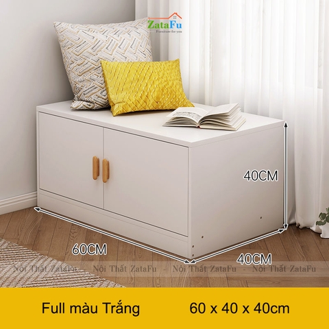 Tủ Kê Đầu Giường Tủ Ban Công Kê Cửa Sổ TUTT-18