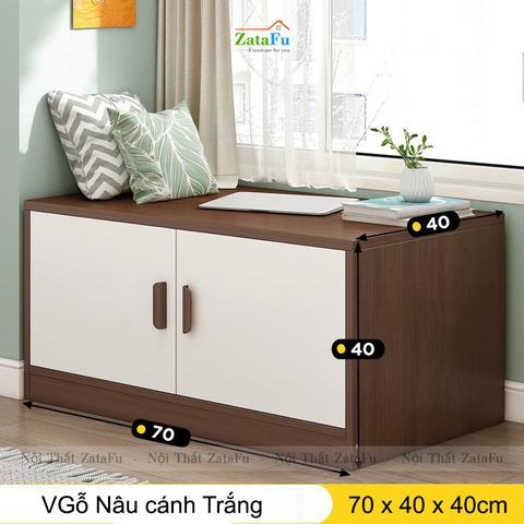 Tủ Kê Đầu Giường Tủ Ban Công Kê Cửa Sổ TUTT-18