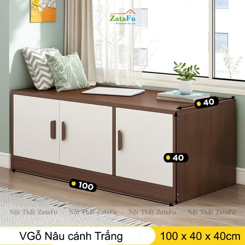 Tủ Kê Đầu Giường Tủ Ban Công Kê Cửa Sổ TUTT-18