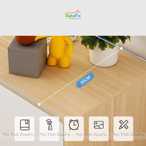 Tủ tivi trang trí phòng khách có ngăn kéo và cánh tủ KTV-05