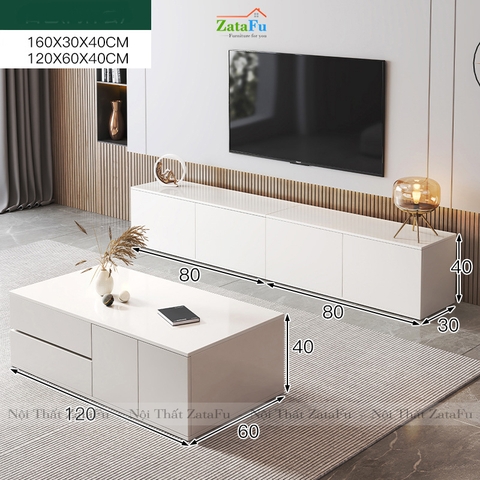 Tủ tivi trang trí phòng khách hiện đại KTV-04