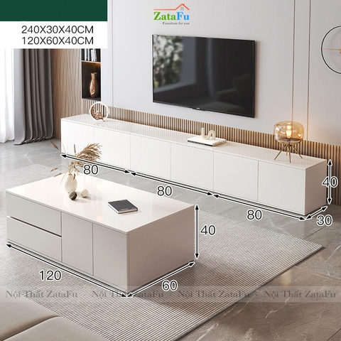Tủ tivi trang trí phòng khách hiện đại KTV-04
