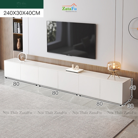 Tủ tivi trang trí phòng khách hiện đại KTV-04