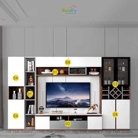 Tủ Kệ Tivi Thiết Kế Theo Yêu Cầu KTV-32