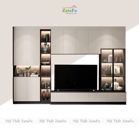 Tủ Tivi Phòng Khách Hiện Đại Thiết Kế Theo Yêu Cầu KTV-33