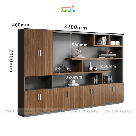 Tủ Đựng Hồ Sơ Trang Trí Phòng TUTT-16