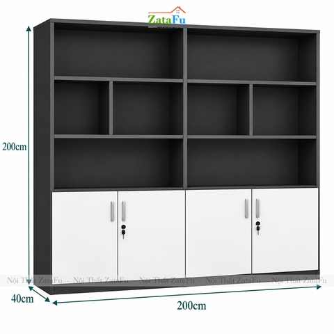 Tủ Trang Trí Tủ Đựng Tài Liệu Kích Thước Lớn Phong Cách Hiện Đại TUTT-85 ZataFu
