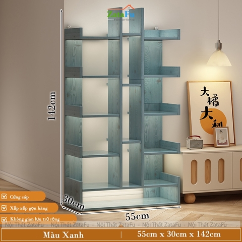 Kệ Sách Hình Xương Rồng, Kệ Để Vở Tài Liệu Hình Cây Độc Đáo KTT-138 ZataFu