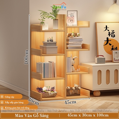 Kệ Sách Hình Xương Rồng, Kệ Để Vở Tài Liệu Hình Cây Độc Đáo KTT-138 ZataFu