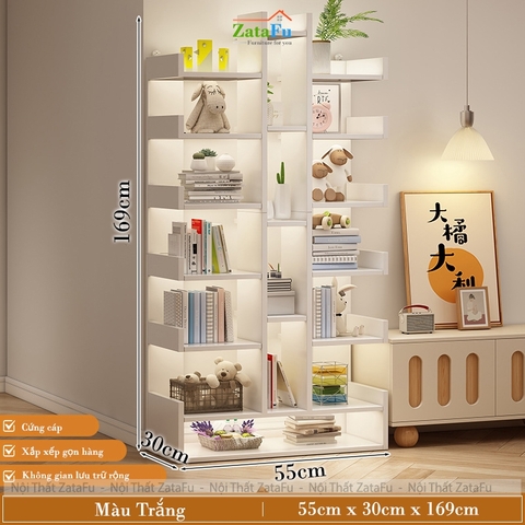 Kệ Sách Hình Xương Rồng, Kệ Để Vở Tài Liệu Hình Cây Độc Đáo KTT-138 ZataFu