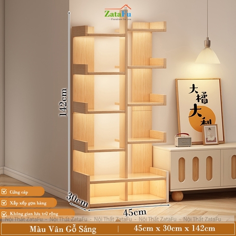 Kệ Sách Hình Xương Rồng, Kệ Để Vở Tài Liệu Hình Cây Độc Đáo KTT-138 ZataFu