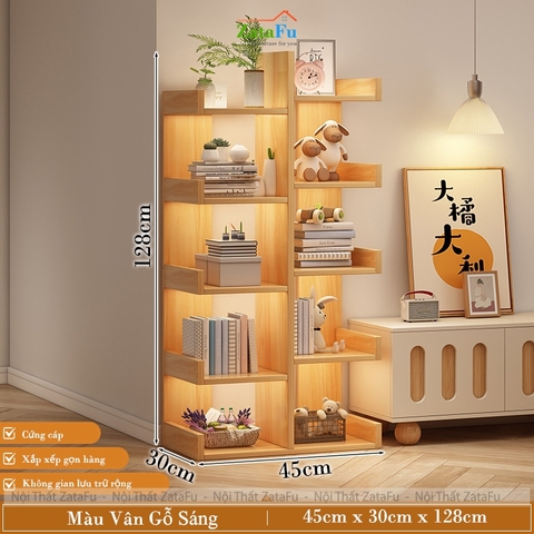 Kệ Sách Hình Xương Rồng, Kệ Để Vở Tài Liệu Hình Cây Độc Đáo KTT-138 ZataFu