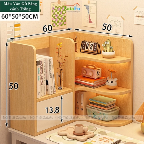 Kệ Sách Để Bàn Học Bàn Làm Việc, Để Hồ Sơ Tài Liệu Đang Năng KTT-139 ZataFu