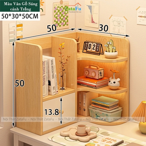 Kệ Sách Để Bàn Học Bàn Làm Việc, Để Hồ Sơ Tài Liệu Đang Năng KTT-139 ZataFu