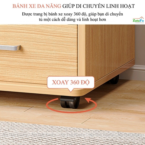 Tủ Đựng Tài Liệu Văn Phòng Có Bánh Xe TUTT-50
