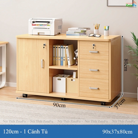 Tủ Đựng Tài Liệu Văn Phòng Có Bánh Xe TUTT-50
