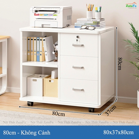 Tủ Đựng Tài Liệu Văn Phòng Có Bánh Xe TUTT-50