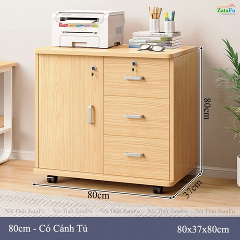 Tủ Đựng Tài Liệu Văn Phòng Có Bánh Xe TUTT-50