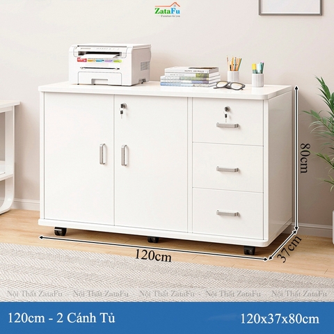 Tủ Đựng Tài Liệu Văn Phòng Có Bánh Xe TUTT-50