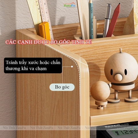 Kệ Sách Để Bàn, Kệ Đựng Đồ Hồ Sơ Tài Liệu Đa Năng KTT-136 ZataFu