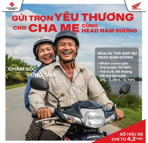 GỬI TRỌN YÊU THƯƠNG CHO CHA MẸ CÙNG HEAD NAM SƯƠNG