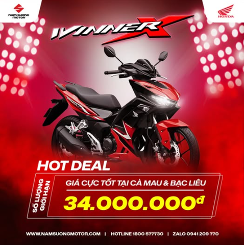 SỞ HỮU WINNER X NGAY HÔM NAY - G.I.Á CHỈ CÒN 34 TRIỆU
