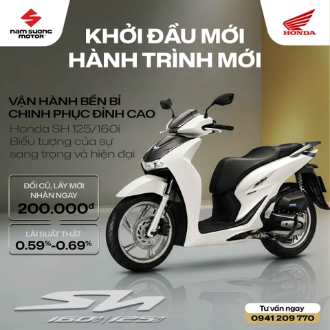 Khởi đầu SH cho bạn một hành trình mới tràn đầy năng lượng!