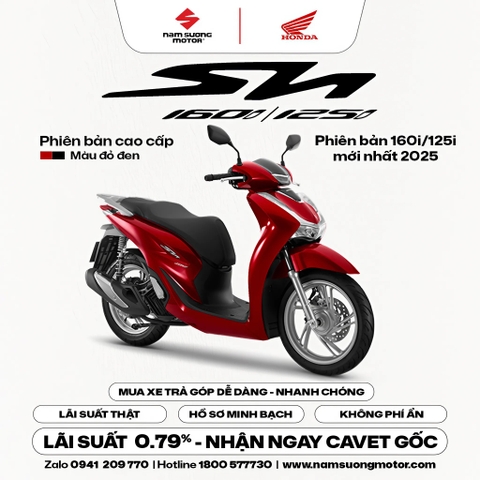 🔥 SH125i/160i 2025 – CHINH PHỤC ĐẲNG CẤP, THỐNG LĨNH MỌI HÀNH TRÌNH🔥