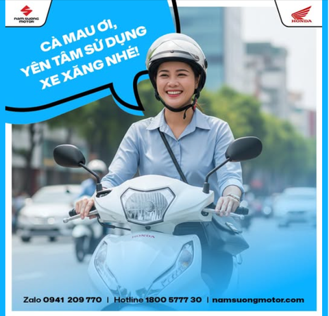 CÀ MAU ƠI, HÃY YÊN TÂM SỬ DỤNG XE XĂNG NHÉ!!!