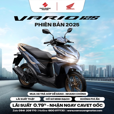 🔥VARIO 125CC 2025 - THỐNG LĨNH ĐƯỜNG PHỐ, ĐỘT PHÁ GIỚI HẠN TAY GA🔥