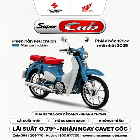 🔥SIÊU PHẨM SUPER CUB 125CC 2025 - ĐẲNG CẤP VƯỢT THỜI GIAN🔥