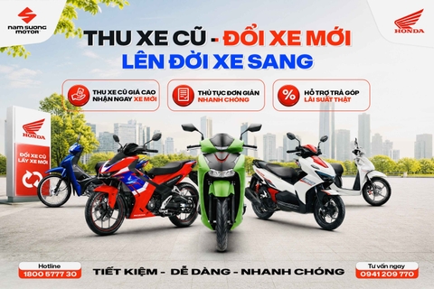  ĐỔI XE CŨ – LÊN ĐỜI XE MỚI NGAY HÔM NAY! 