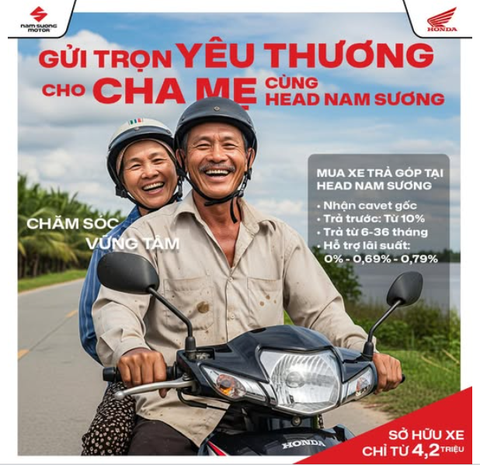 GỬI TRỌN YÊU THƯƠNG CHO CHA MẸ CÙNG HEAD NAM SƯƠNG