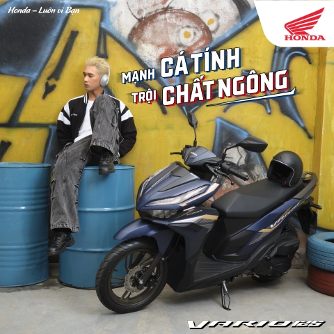 VARIO 125 – MẠNH CÁ TÍNH, TRỘI CHẤT NGÔNG⚡️