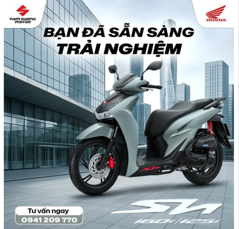 💥Thông báo quan trọng: SH125i/160i 2026 đã có thiết kế màn hình TFT 4,2 inch!!!