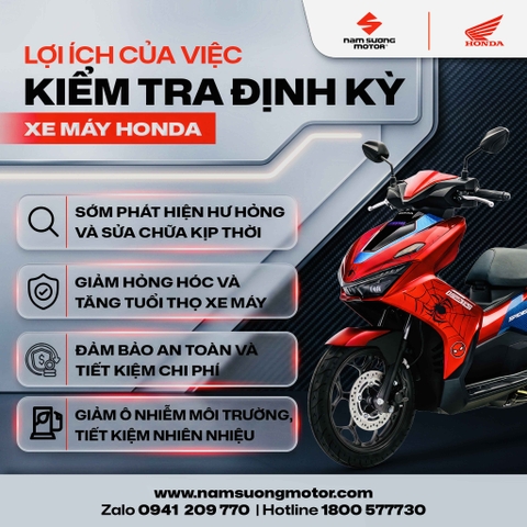 👍 Vì sao khi mua xe phải nhớ đi kiểm tra định kỳ?