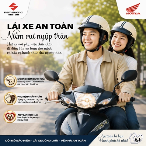 Ngày Lễ, Tết là dịp để hội ngộ. Hãy nhớ luôn đảm bảo an toàn để mỗi dịp Lễ là một khoảnh khắc trọn vẹn hơn!