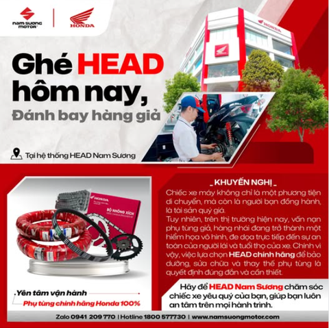 ⚠️ ĐỪNG ĐỂ HÀNG GIẢ LÀM HỎNG CHIẾC XE YÊU QUÝ CỦA BẠN! ⚠️