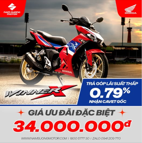 WINNER X – GIÁ CHỈ TỪ 34 TRIỆU, MUA NGAY KẺO LỠ!