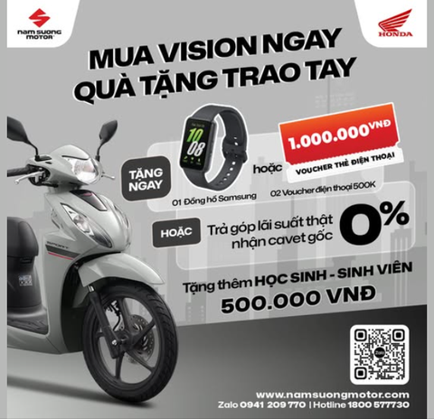 ✨CHỌN HÀNH TRÌNH HOÀN HẢO - CHỌN VISION 2025🛵