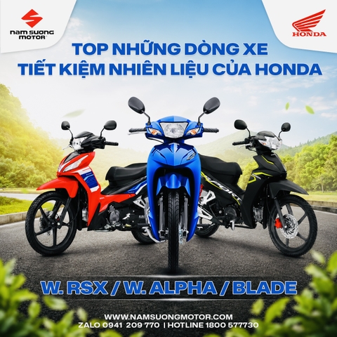 ✅ GỢI Ý CÁC MẪU XE HONDA ĐƯỢC ĐÁNH GIÁ CAO VỀ KHẢ NĂNG TIẾT KIỆM NHIÊN LIỆU!