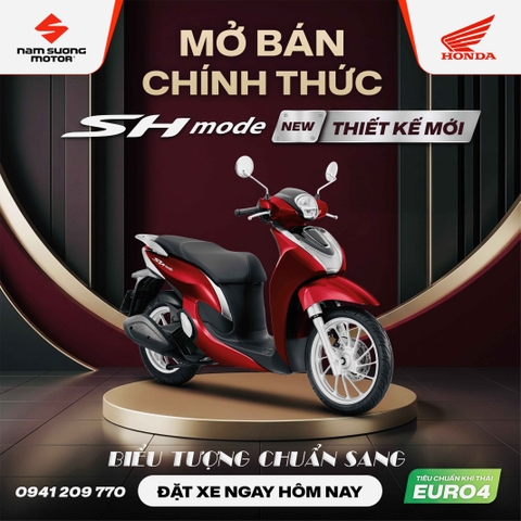 🔥 Thông báo mở bán chính thức SH MODE 2027 tại Nam Sương Motor!