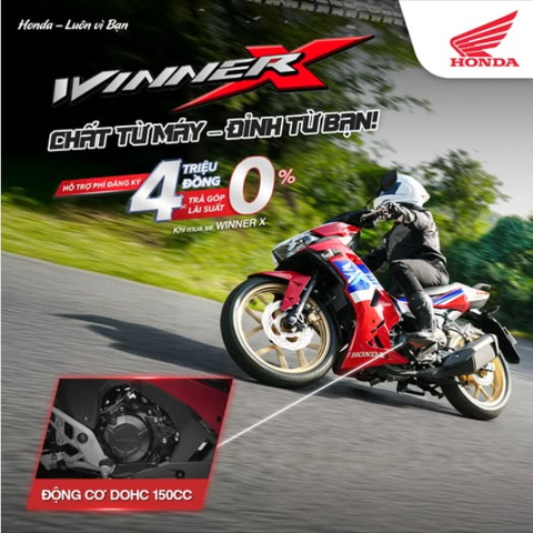 🏍 Winner X 2025 “CHẤT TỪ MÁY - ĐỈNH TỪ BẠN“