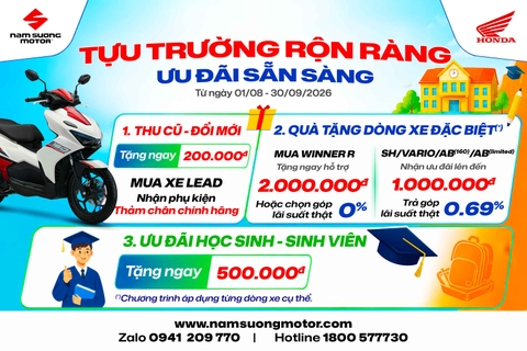 🌟 Tựu Trường Rộn Ràng – Ưu Đãi Sẵn Sàng 🌟 ⏰ Áp dụng từ ngày 1/8 – 30/09/2026