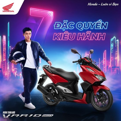 VARIO 160 - TRỌN 7 ĐẶC QUYỀN, TRỌN CHẤT KIÊU HÃNH