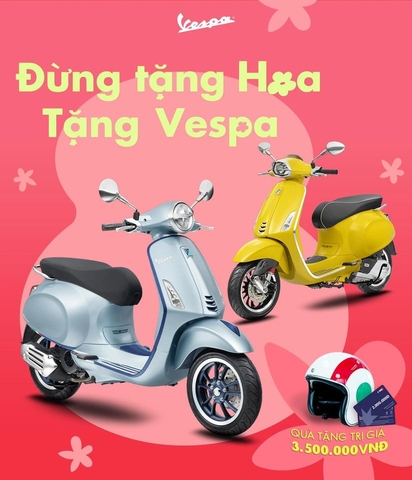VESPA – MÓN QUÀ HOÀN MỸ