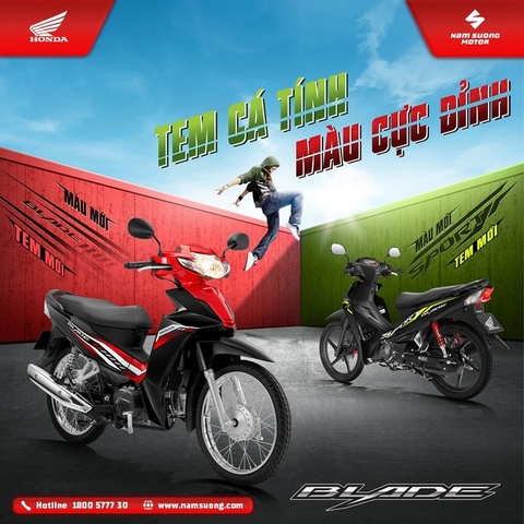 Blade 2023 chính thức ra mắt với diện mạo hoàn toàn mới: Tem cá tính, màu cực đỉnh!