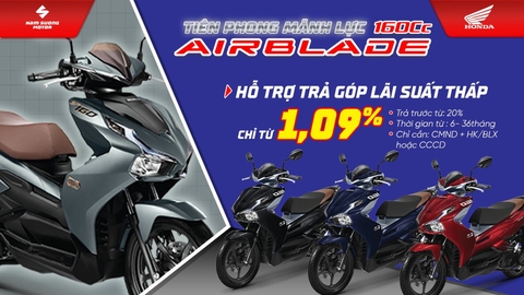 AIRBLADE 160CC - TIÊN PHONG MÃNH LỰC