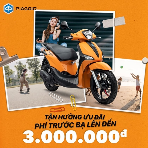 💥ƯU ĐÃI ĐA SẮC HÈ với Vespa và Piaggio để nhận HỖ TRỢ TRƯỚC BẠ và nhiều ưu đãi khủng khi mua xe tại Đại Lý Chính Hãng 𝗣𝗶𝗮𝗴𝗴𝗶𝗼 𝗡𝗮𝗺 𝗦𝘂̛𝗼̛𝗻𝗴 Cà Mau & Bạc Liêu (Từ ngày 01-30/06/2023)