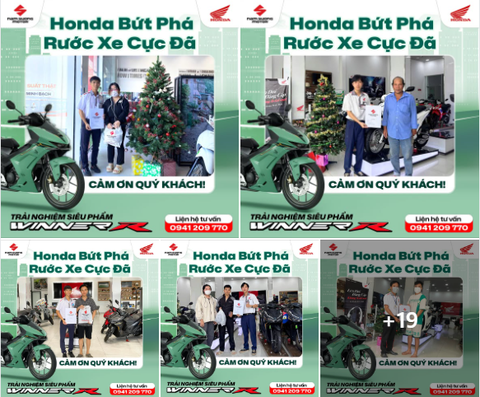 🔥CHÀO MỪNG THÁNG CUỐI NĂM cùng HEAD NAM SƯƠNG, tham gia sự kiện "MUA XE, QUAY SỐ TRÚNG THƯỞNG" và nhiều ƯU ĐÃI HẤP DẪN theo từng dòng xe🔥